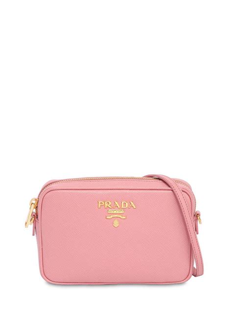 prada saffiano camera bag pink|Prada saffiano outlet.